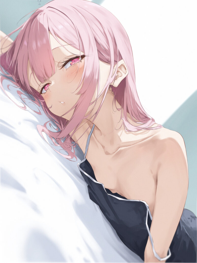 【画像】女の子「なー・・・暑すぎて眠れんよー・・・」