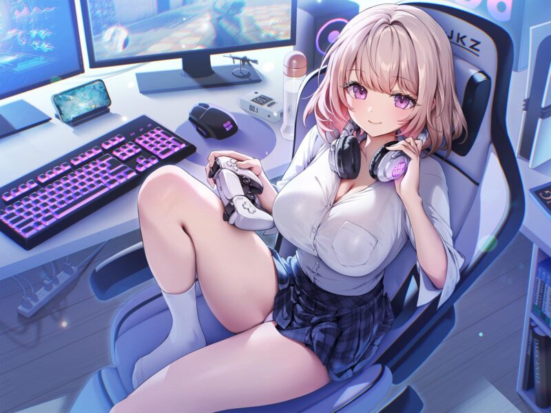 【画像】女の子「ゲーム疲れひどいからいつものマッサージお願いね♡」