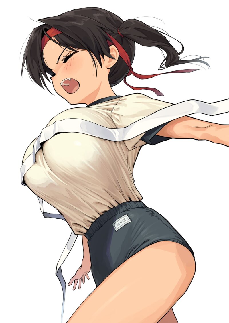 【画像】令和JSさん、ゴールテープをおっぱいで突き破ってしまうｗｗｗｗｗ