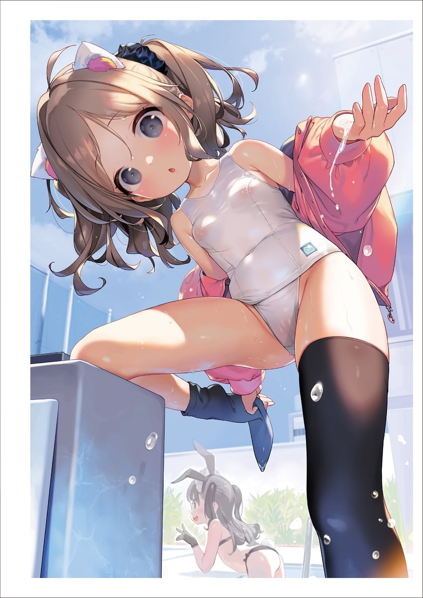 【画像】ろりぷにおっぱいぺったんこ！