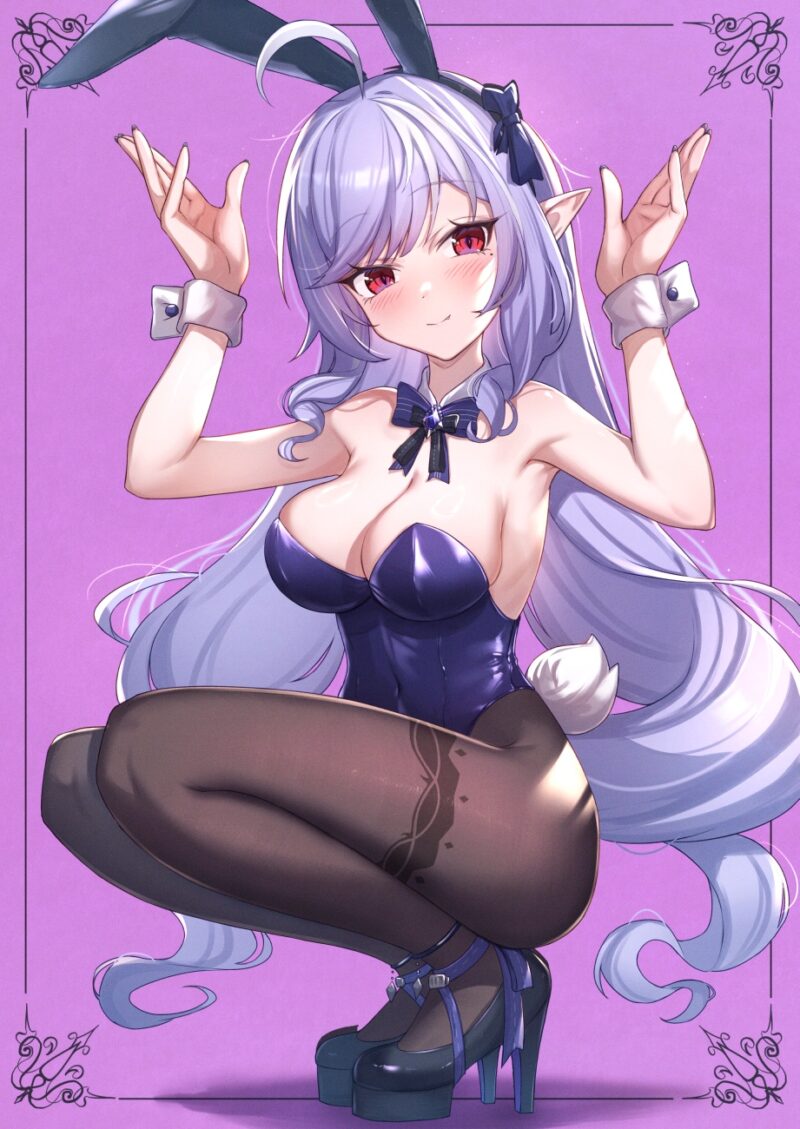 【画像】このウサギさんと交尾したくなったら負けww