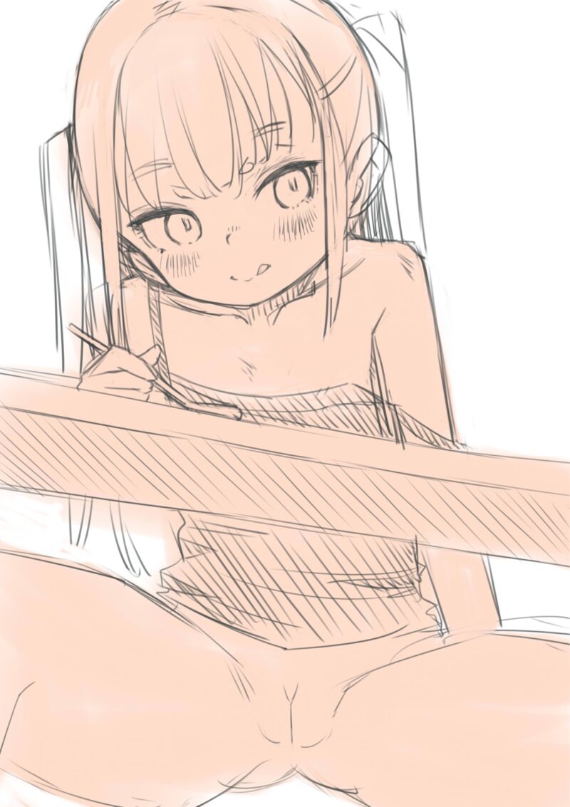 【画像】深夜なのでロリワレメ描きましたww