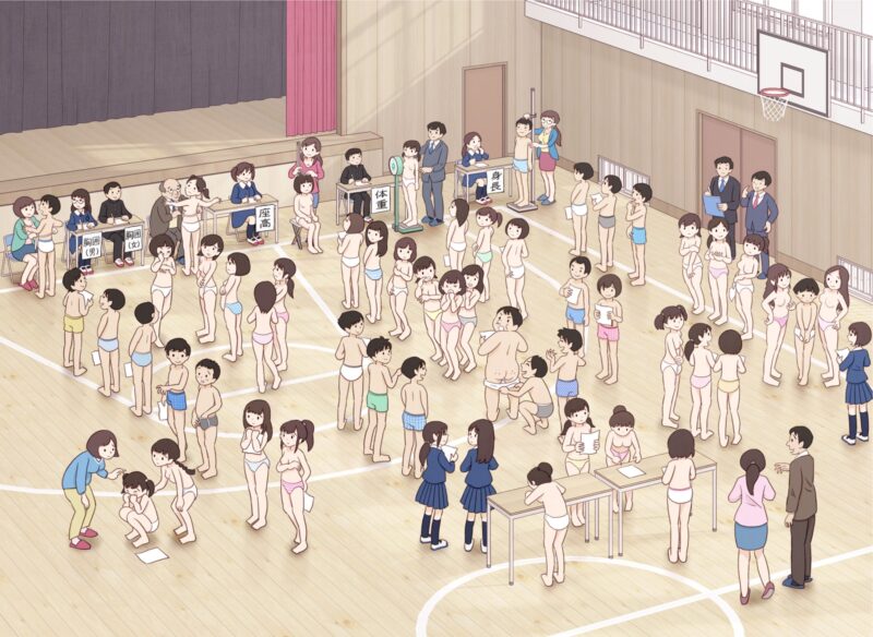 【画像】ヱロ漫画で身体測定とかいうシチュー抜けるｗｗ