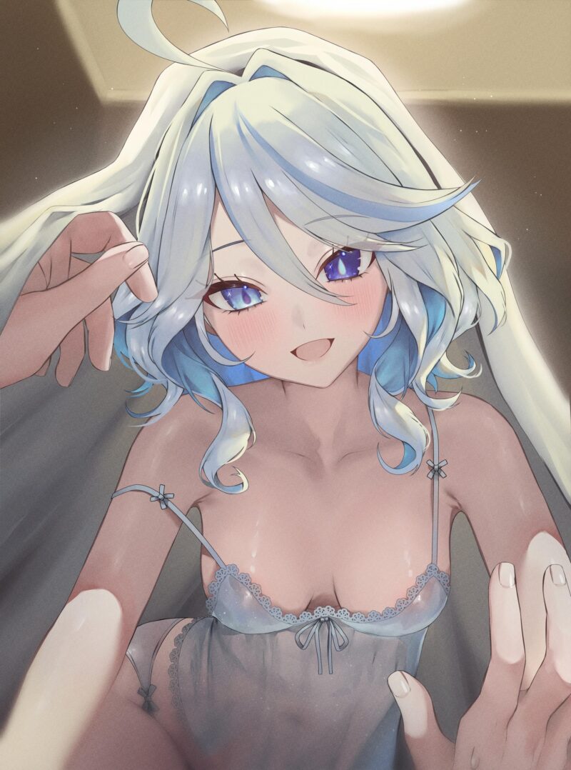 【画像】女の子「おーい♡もう寝ちゃうのかい？♡」