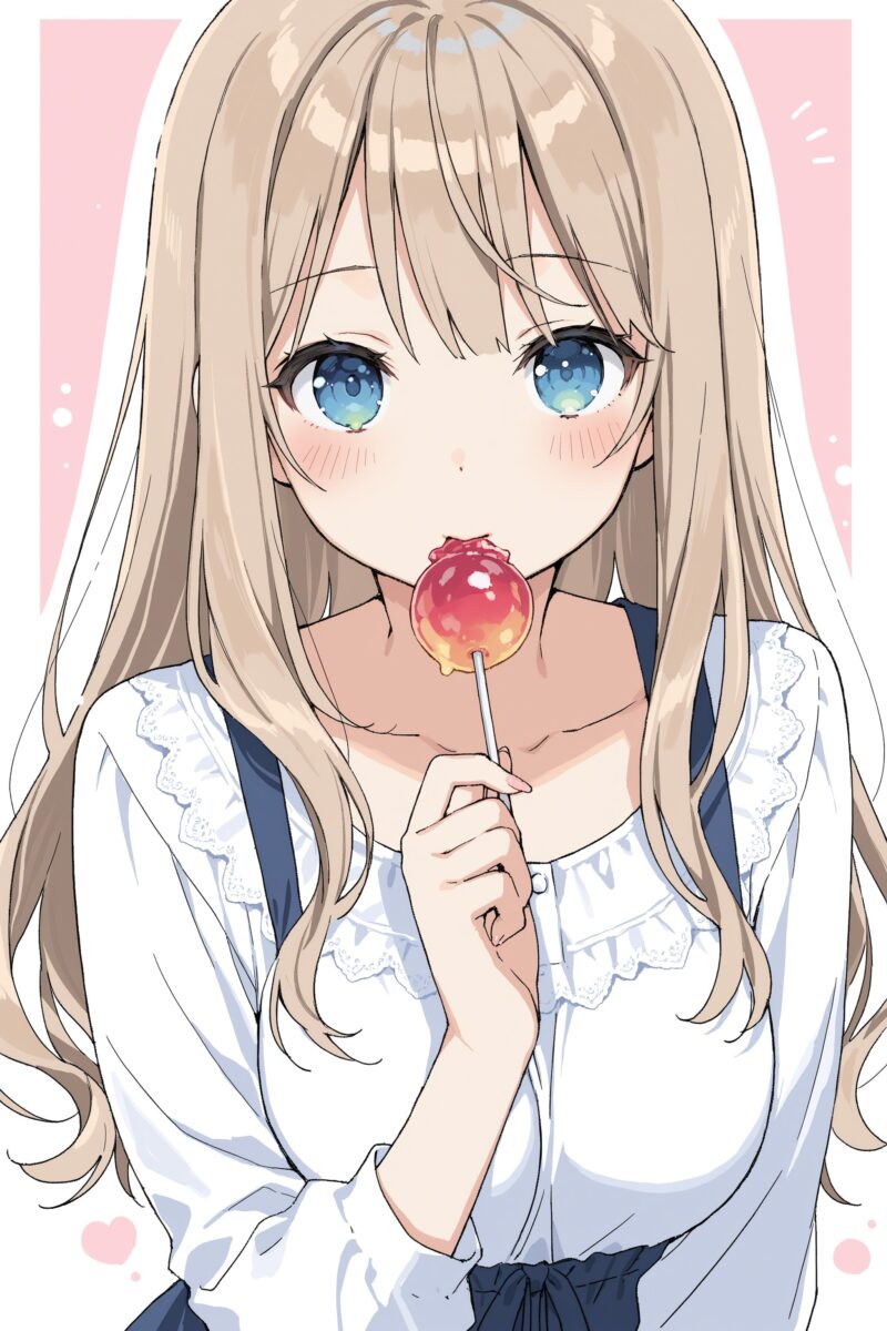 【画像】女の子「チュパチャップス美味しい♡♡」