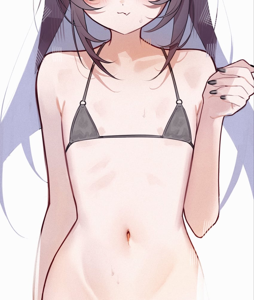 【画像】貧乳にこそマイクロビキニを着せるべきだよなｗｗｗｗｗ