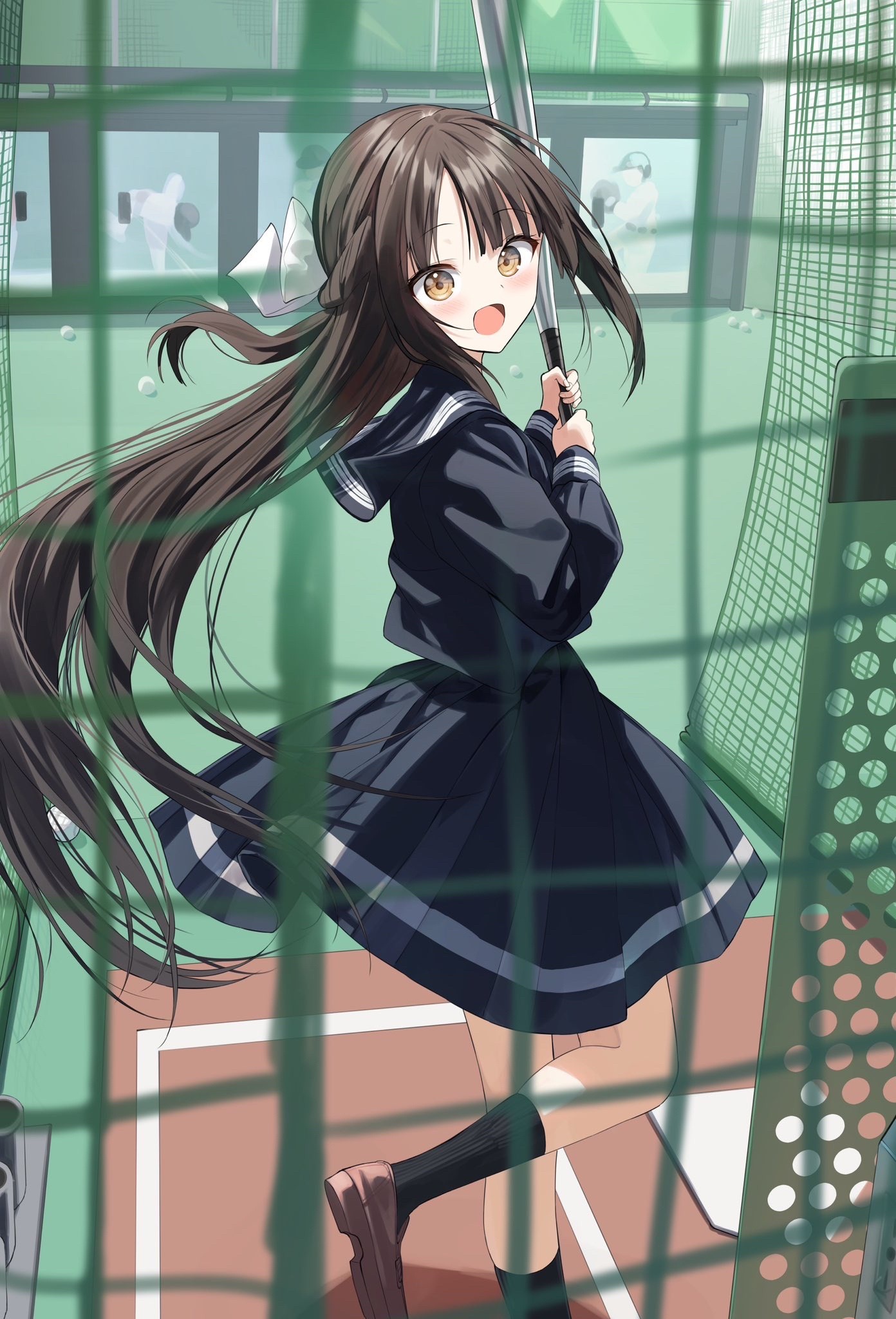 【画像】女の子「ねえねえ！見てた？！いっぱい打てたよ！♡」