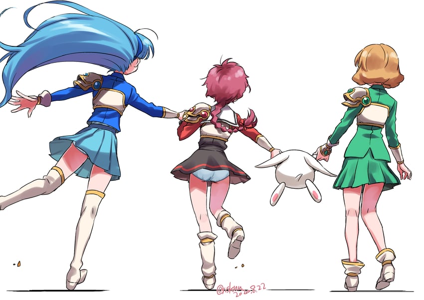 【画像】魔法騎士レイアース見てて疑問に思ったのだが、女の子たちは毎日同じパンツはいているの？ｗｗｗｗｗ